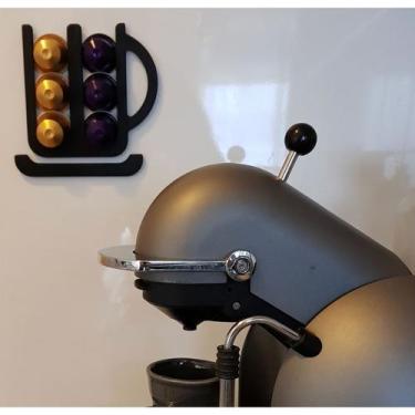 Imagem de Suporte Porta Capsulas Xicara de Cafe - 6 unidades - Cria 3D