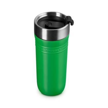 Imagem de CANECA LE CREUSET TÉRMICA ON THE GO EM AÇO INOXIDÁVEL 350ML VERDE BAMBU 41067194080001