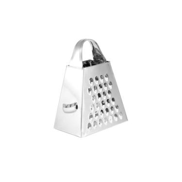 Imagem de Mini Ralador 4 Faces Em Aço Inox Com Alça Luxo 8,5 Cm