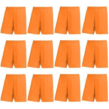 Imagem de Kit Atacado 12 Calções PMC Futebol Infantil