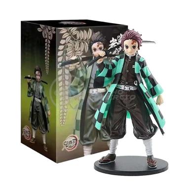 Imagem de Action Figure Boneco Tanjiro Kamado Demon Slayer 14cm