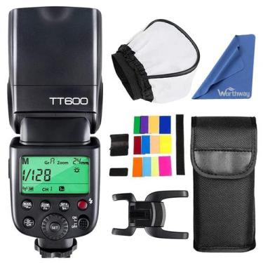 Imagem de Flash externo GODOX TT600 para Canon/Nikon/Pentax/Olympus/Fuji