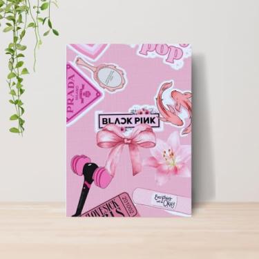 Imagem de Genérico, Quadro Black Pink Kpop A4 | Placa MDF 05