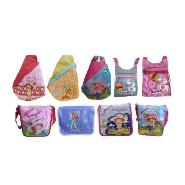 Imagem de Mochila Transversal Carteiro Com Uma Alça Escolar Infantil - Monforte,