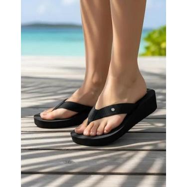 Imagem de Kit 2 Chinelo Ortopedico DuRio Feminino Esporao Tamanco Moda, 36, Pret