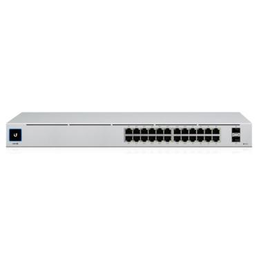 Imagem de Switch Ubiquiti UniFi Gen2 24 Portas GbE 10/100/1000 Mbps + 2 Portas 1G SFP Layer 2 - USW-24