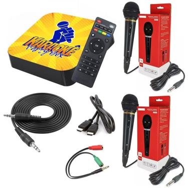 Imagem de Karaoke Party Box +1000 músicas - 2 Microfones