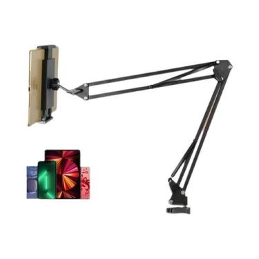Imagem de Suporte Ajustável Para Tablet Para Cama 360 graus Suporte De Braço Met