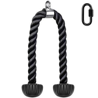 Imagem de Corda de tríceps SELEWARE, acessório de cabo de 91 cm para academia