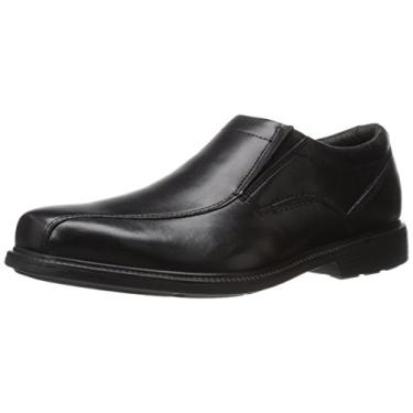 Imagem de Mocassim masculino sem cadarço Charles Road da Rockport, Preto, 12 Wide