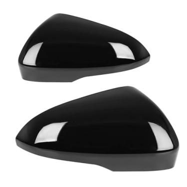 Imagem de DULPER Tampa da capa do espelho retrovisor adequado para Ford Fusion 2013-2018 2013 2014 2015 2016 2017 2018 Ford Fusion capas de espelhos exteriores acabamentos decorativos, (adequado para seta)