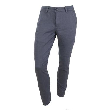 Imagem de Calça Sarja Masculina Hard Denim Slim Cinza - 10077-Masculino