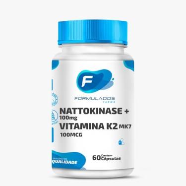 Imagem de Nattokinase 100mg Com Vitamina K2 MK7 100mcg - 60 Cápsulas