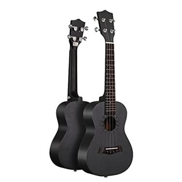 Imagem de Ukulele infantil de 58 cm e 4 cordas ukulele de mogno jacarandá e guitarra instrumento musical de ponte para amantes de música de guitarra presente