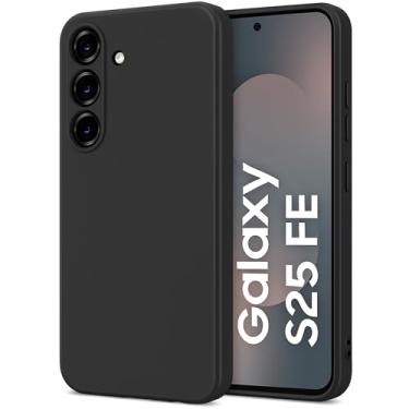 Imagem de Capa para Samsung [Galaxy S25 FE] Capinha Premium Ultra Slim Case com Proteção de Camera, Anti Impacto e Resistente, Anti Riscos, Leve, Aveludada e Design Elegante (Preto)