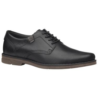 Imagem de Sapato Social Com Cadarço Pegada PGD 175101 Masculino - Preto