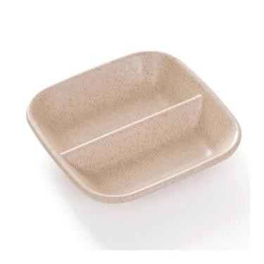 Imagem de prato de lanche Tempero para Pratos Molho Vinagre Picles Lanches Pequenos de tigela de sopa(Wheaten)