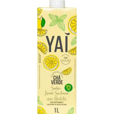 Imagem de Chá Verde Sabor Limão Siciliano e Hortelã Yaí 1l - YAI