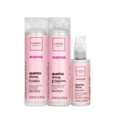 Imagem de Kit Cadiveu Professional Quartzo Shine Shampoo Condicionador e Balm (3
