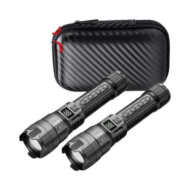 Imagem de Lanterna LED Recarregável De Alta Potência 2000LM, Tocha Tática Com Zo