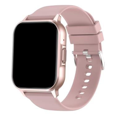 Imagem de Relógio Inteligente 1.83“ Tela HD Touch IP67 à Prova d‘Água, Bateria de 7-10 Dias, Monitoramento Esportivo, Chamadas Bluetooth, Notificações, Smartwatch (rosa)