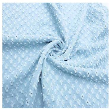 Imagem de Tecido De Cambraia Jeans 100% Algodão Azul 59 Polegadas De Largura Design Moderno Com Rasgos Artesanato Elegante Tecido Jeans(Blue 6,1.5x10m)