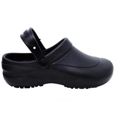 Imagem de Babuche Unissex Profissional SoftWorks Antiderrapante Para Trabalho EPI C.A. 27.921 EVA BB60 Marinho-Unissex