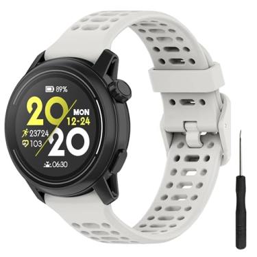 Imagem de Pulseira Lyforaz para Samsung Galaxy Watch 7 de 40 mm e 44 mm, pulseira de silicone macio para Galaxy Watch 6 5 4 FE de 40 mm e 44 mm/6 Classic 47 mm e 43 mm/Watch 5 Pro de 45 mm/Gear Sport masculino