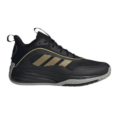 Imagem de Tênis Adidas Ownthegame Basquete Preto e Dourado - Masculino 43-Masculino