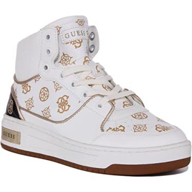 Imagem de Guess Tullia Tênis feminino, Weißes, ouro, 36