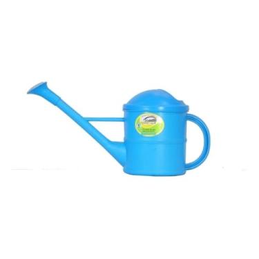 Imagem de Regador de Plantas Decorativo 1.5L - Plástico Durável com Bico Fino e Modo Chuveiro, Ideal para Jardim, Jardinagem, Horta e Plantas Domésticas (Azul-celeste)