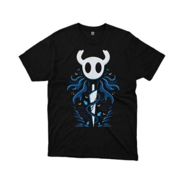 Imagem de Camiseta Unissex Oversized De Algodão Hollow Knight Silksong Y2k De Ma