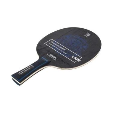 Imagem de Raquete De Tênis De Mesa Boer Lion 5 plus 2 Madeira Para Controle Fino