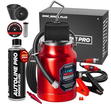 Imagem de AutoLine Pro Testador de vazamento de máquina de fumaça de alto volume EVAP com bomba de ar integrada - Shop Series Plus - Testador de fumaça automotivo com fluido de fumaça de melhor classificação