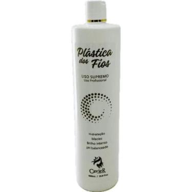 Imagem de Plastica dos Fios Anti Frizz Cavier 1 L - Cavier Cosmeticos