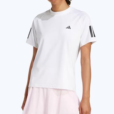 Imagem de Camiseta Adidas Club Três Listras Tennis Climacool Branca-Feminino