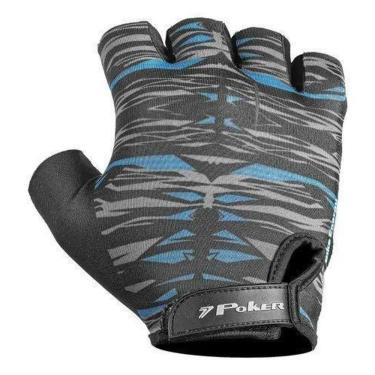 Imagem de Luva Bike Poker Antishock Gen Energy - Preto/Azul/Cinza - G (Br)-Unissex