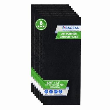 Imagem de Pré-filtro de carvão ativado 24 cm x 10,4 cm compatível com substituição de filtro AER1 Bionaire & Holmes - Serve para filtros de purificador de ar HAPF30AT HEPA Holmes - Filtros AER 1 remove odores e