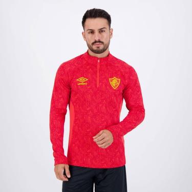 Imagem de Blusão Umbro Fluminense Treino 2024 Vermelho-Masculino