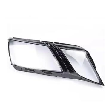 Imagem de Capa do farol carro compatível com Skoda Octavia 2017 2018 2019 Acessórios Sombra Shell Transparente Abajur Caso Lente de vidro Tampa da lente(B Right)