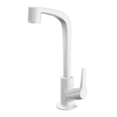Imagem de Torneira para lavatório plástico 1195 f71 branco 7110047 lorenzetti