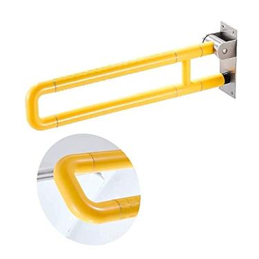 Imagem de Corrimões, apoios de braços de suporte, barra de apoio para banheiro dobrável, chuveiro, aço inoxidável, nylon, tubo externo, banheira, vaso sanitário para idosos deficientes