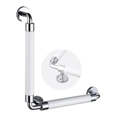 Imagem de Barras de apoio para deficientes para parede, banheiro, trilho de mão para banheiro, chuveiro, vaso sanitário, barras de apoio antiderrapante, pode suportar 200 kg