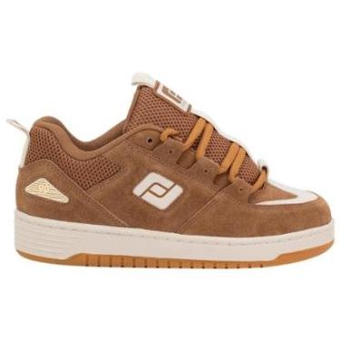 Imagem de Tênis Freeday Spin Atitude Skate Robusto Conforto Marrom-Masculino