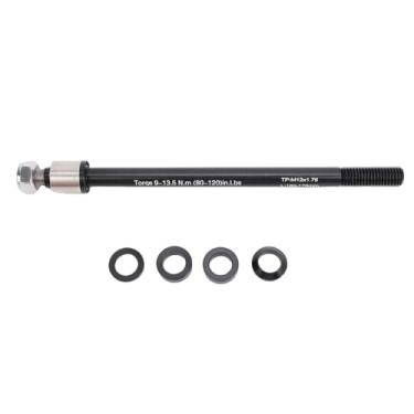 Imagem de SPYMINNPOO Reboque de Bicicleta M12 Através do Eixo, Engate de Reboque de Metal Converte Eixo de 12 Mm Em Conexão de Reboques Padrão para Bicicletas (P1.75)