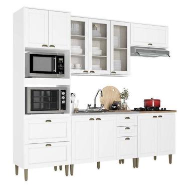 Imagem de Cozinha Modulada Classy Composição 11 Branco - Thb