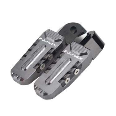 Imagem de Anti-derrapante Pedaleira para pés do passageiro traseiro, para nmax155 nmax 155, 2015, 2016, 2017, 2018, 2019, 2020, 2021, 2022(Gray)