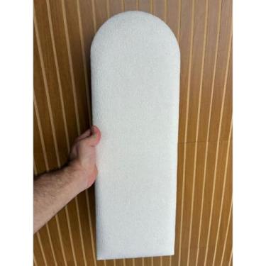 Imagem de KIT CABECEIRA NUVEM CAMA BOX TECIDO BOUCLE CASAL SOLTEIRO QUEEN E KING 60X20 (BOUCLE NATURAL,QUEN EM L 18 PEÇAS)