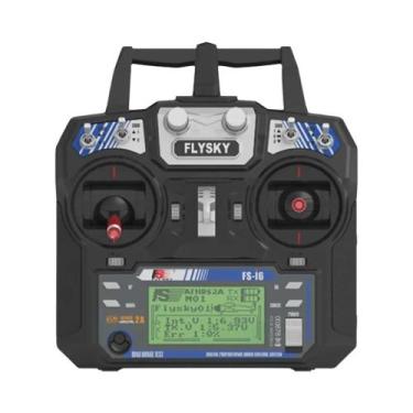 Imagem de Transmissor FLYSKY FS-i6 6CH 2.4G Com Receptor iA6 iA6B X6B A8S R6B iA