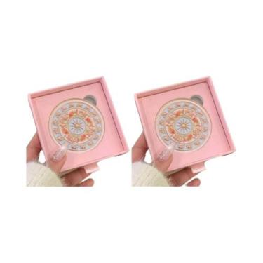 Imagem de Espelho De Maquiagem Dobrável De Mão Dupla Face, Produto De Pequim, Co